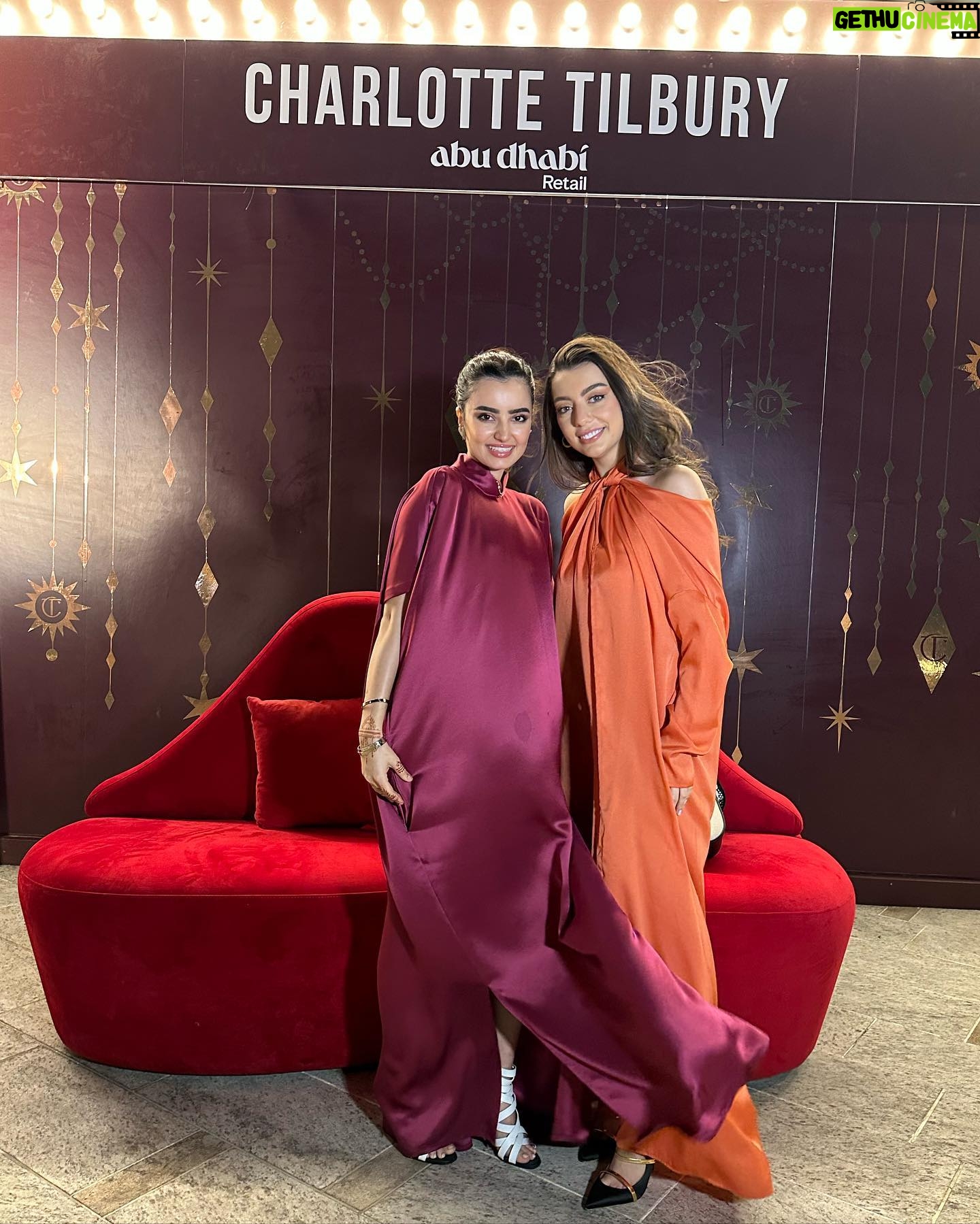 Marwa Karam Instagram - Magical night ✨@charlottetilburyarabia first ever Ramadan Majlis @abudhabiretail wearing @velvety_couture 🤍