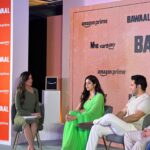 Marwa Karam Instagram – Last week interviewing the Bollywood actors @varundvn and @janhvikapoor