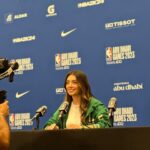 Marwa Karam Instagram - I made @kyrieirving speak Arabic 🙊 @nba 🏀