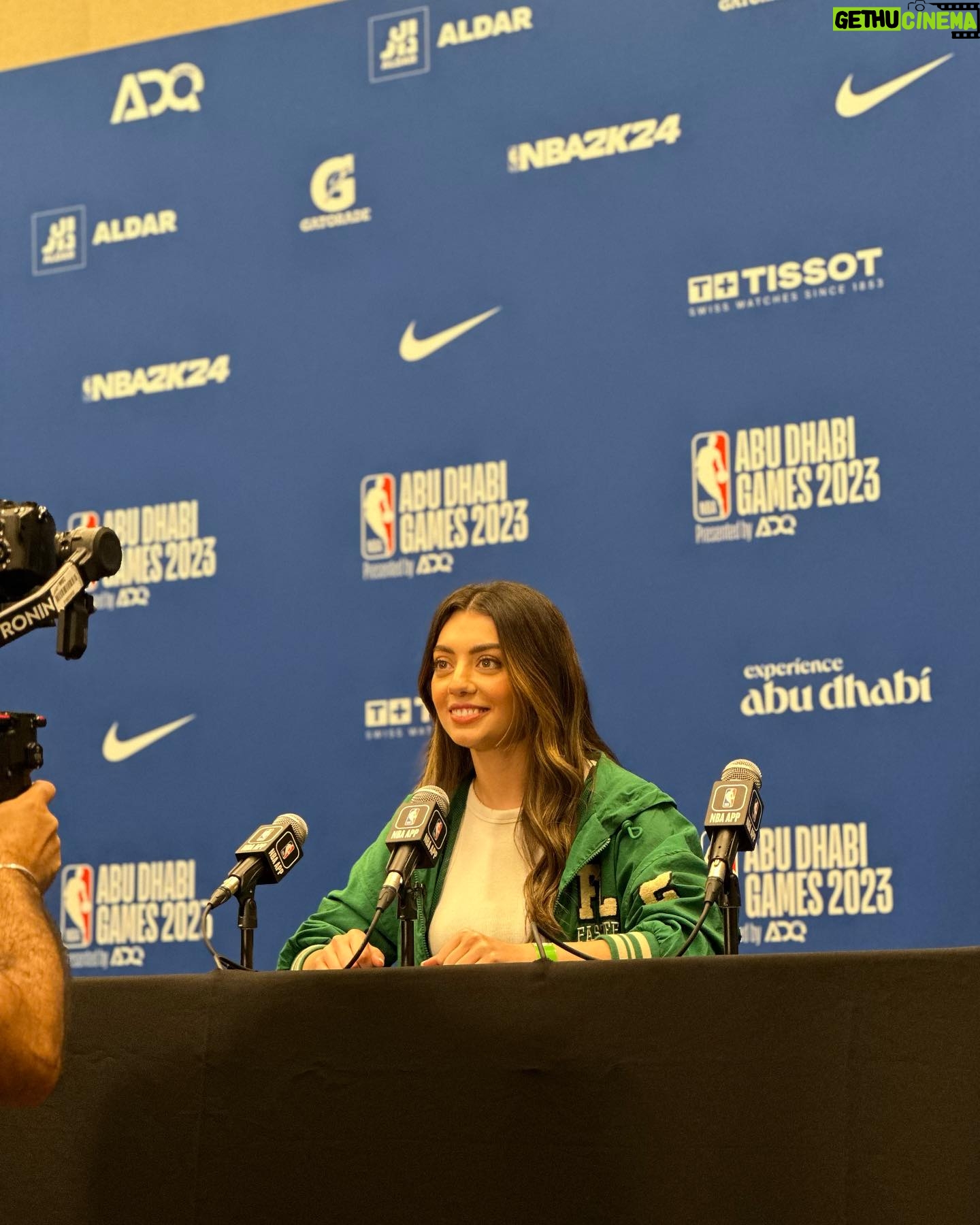 Marwa Karam Instagram - I made @kyrieirving speak Arabic 🙊 @nba 🏀