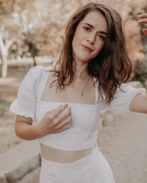 Mary Holland Instagram - Thank you @the.baremag for having me! It was so fun working with @kellybalch for this shoot. Hair/makeup by @miaweier 💕