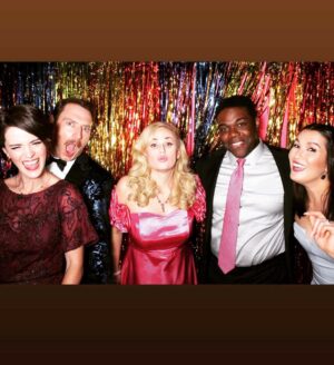 Mary Holland Instagram - Going to prom with all my crushes 💘
Senior Year comes out on Netflix THIS FRIDAY! 💚💛💚💛💚 
@senioryearnetflix
