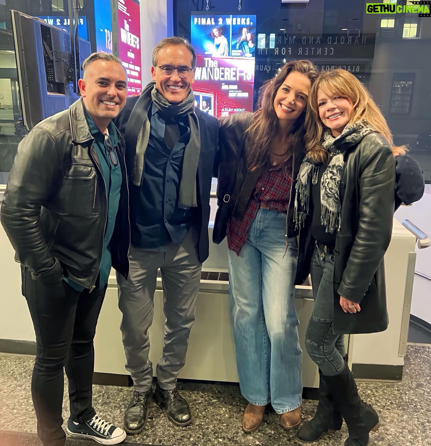 Mary-Margaret Humes - 11.1K Likes - An amazing night watching our beautiful @katieholmes perform. 👏👏👏👏 She was sensational as always!! Go see The WANDERERS @roundaboutnyc #foreverfriends #dawsonscreek 25 years later ❤️❤️❤️