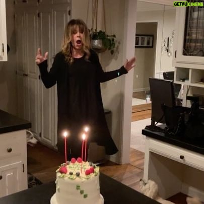 Mary-Margaret Humes - 2.7K Likes - My birthday isnāt for another six hours 4/4 and yet my mini ābestie birthday crewā totally ambushed me with this surprise in my very own kitchen!! šššššš Good job you guysā¦And yesā¦you got me!!! #forever44 fun with @jamesepettit @jeffreyjparker @karynwulbrun @peterbekuhl