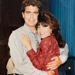 Mary-Margaret Humes Instagram - #flashbackfriday #90stv #bodiesofevidence 🎬#behindthescenes A moment of silliness off camera with George … that face though 😬 😂 🥰