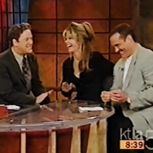Mary-Margaret Humes Instagram - This one hurts … a lot 🥺 Our very first tv interview two decades ago was with Sam Rubin on @ktla_entertainment promoting #dawsoncreek … he was genuine, gracious and funny … damn funny … @johnwesleyshippjr and I talked about this particular day of love and laughter for years. Godspeed @samontv and may you rest in peace sweet friend … the local morning news will never be the same as you are irreplaceable !! 🙏🏼❤️💫