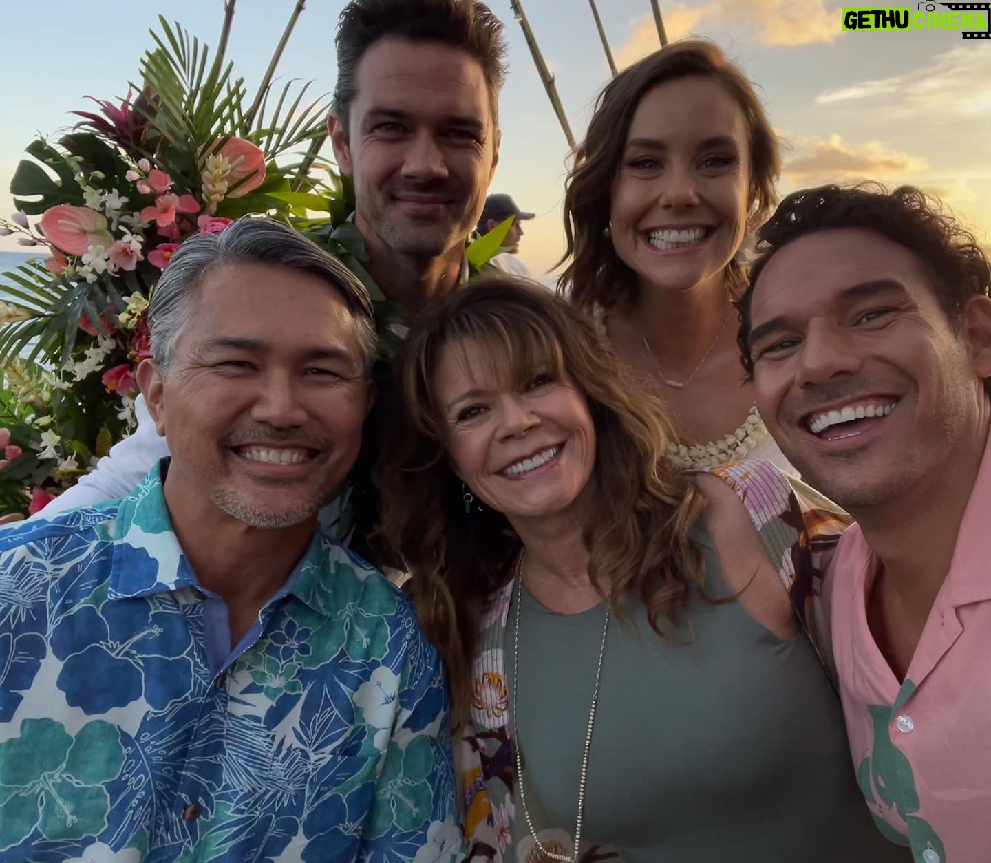 Mary-Margaret Humes - 1.1K Likes - Magical memories here in #Hawaii while filming āTwo Tickets To Paradiseā for @hallmarkchannel š¬ I seriously love you guys šā¤ļøAlohaā¤ļøš@ryanpaevey @ashleywilliamsandcompany @petertogawa @cousin_cody