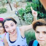 Mary Padian Instagram - With these hooligans @brandipassante @jarrodschulz and kiddos at @disneyland #storagewars #ionlyrunforMICKEY #mysecondfam @aetv