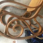 Mary Padian Instagram - See pics 2 & 3!! Just found a bentwood rocking chair and these 2 brass bar stools on the side of the road! I’ll post the after pics once I finish! #marysfinds @marys_finds #refurb #trashtotreasure #diy