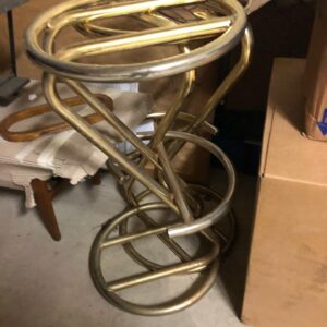 Mary Padian Instagram - See pics 2 & 3!! Just found a bentwood rocking chair and these 2 brass bar stools on the side of the road! I’ll post the after pics once I finish! #marysfinds @marys_finds #refurb #trashtotreasure #diy