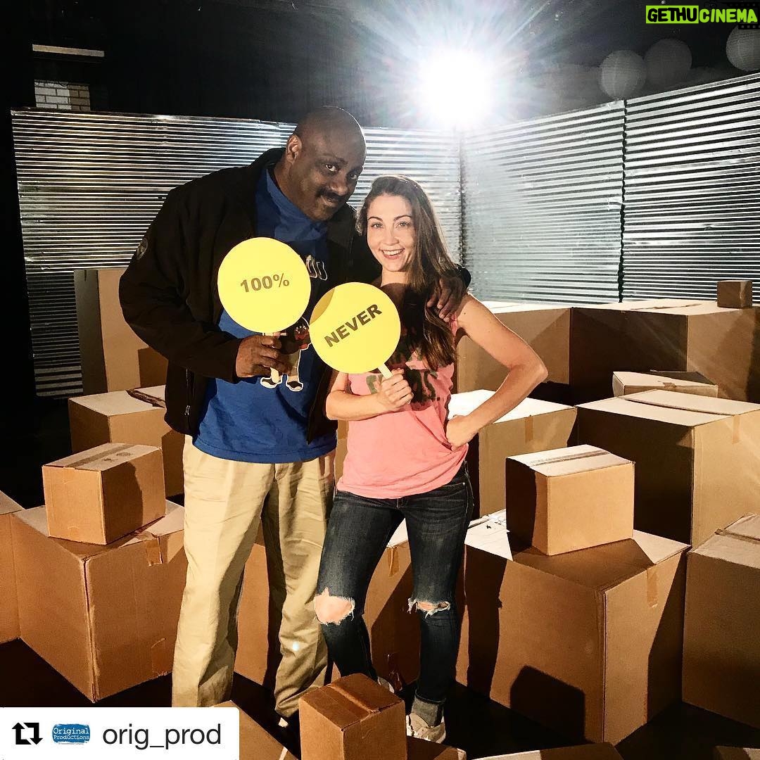 Mary Padian Instagram - #Repost @orig_prod ・・・ Mary and Kenny play “Never Have I Ever” LIVE!! Head over to A E’s Storage Wars Facebook page to check it out! #storagewars #games #reality #tv #neverhaveiever