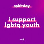 Mary Steenburgen Instagram - I am proud to take part in #SpiritDay by going purple in a united stand against bullying and to show my support for LGBTQ youth. 💜