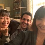 Mary Steenburgen Instagram - Having fun on the set with these two! #zooeysextraordinaryplaylist