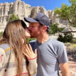 Mary Steenburgen Instagram - These two sweet hearts got engaged yesterday! Our family is over the moon to welcome Lily into our midst. Truthfully, she had us all at hello. As a mom, this is what you dream of for your children.....to find a soulmate in life that gets you and wants you to be the best you can be. The two of them radiate joy and they make even this moment in time shine with hope and promise and laughter. I can’t stop smiling!