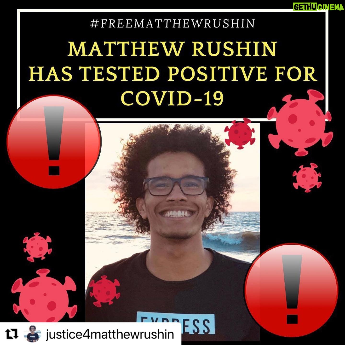 Mary Steenburgen Instagram - #FREEMATTHEWRUSHIN @justice4matthewrushin . . . . My hands are shaking while typing this. Sick to my stomach! Matthew has tested positive for COVID19 and has been moved to the red zone at Nottoway Correctional Facility. I’m asking that you request an immediate release for Matthew. Do whatever you can to influence whoever is the decisionmaker to transfer Matthew to a full-service hospital. Matthew has underlying conditions including a diagnosis of Autism (Asthma, brain cyst which has been untreated for 2 years, TBI, possible seizures) that increase his risk of complications. Regardless, prison is not the place to treat high-risk COVID patients.