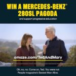 Mary Steenburgen Instagram - a 1968 Mercedes-Benz Pagoda, a truly timeless icon. Support Oak Grove School and enter at the link in my bio or go to omaze.com/TedAndMary #omaze @omaze