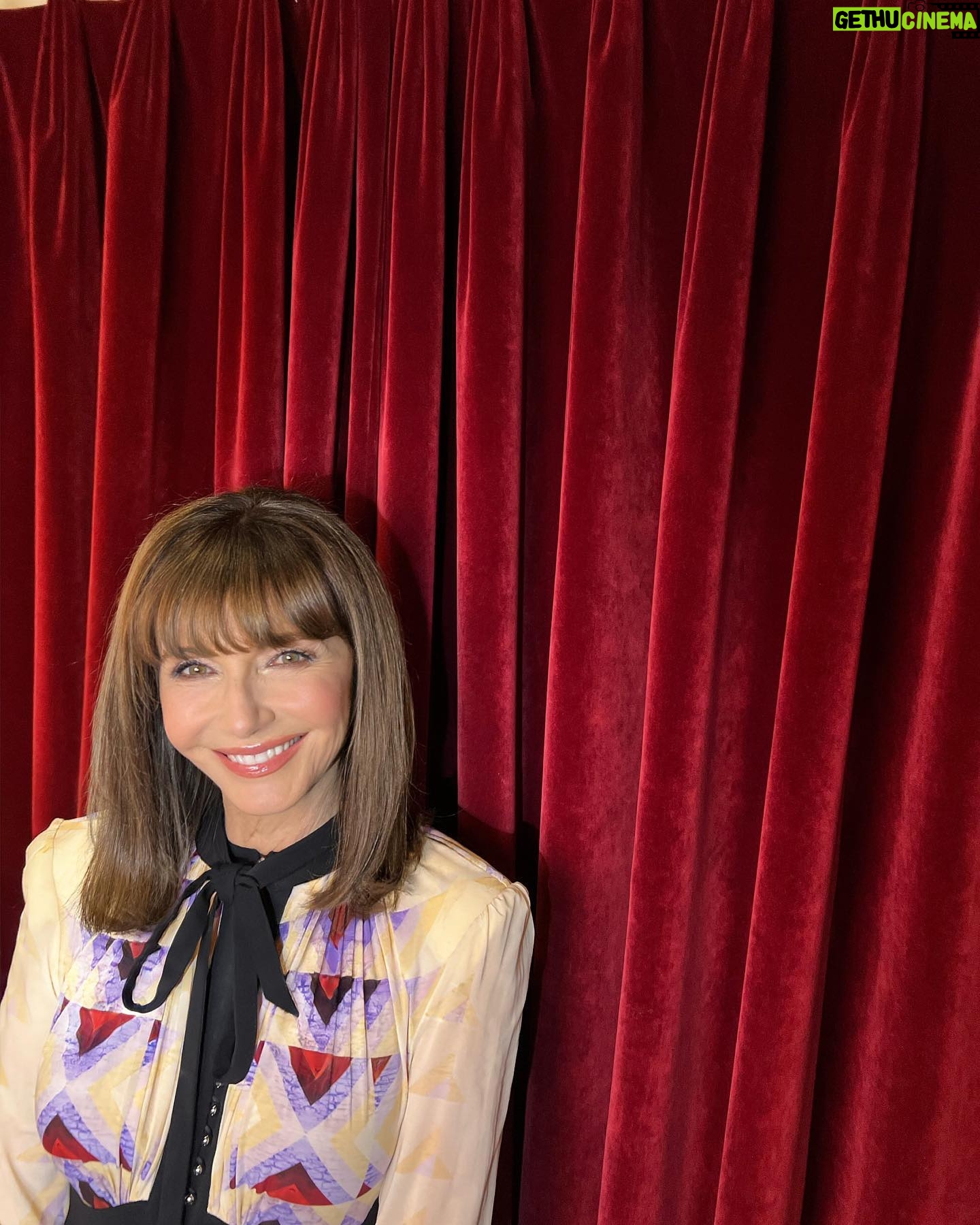 Mary Steenburgen Instagram - On Friday night, I had the pleasure of going to the premiere of Windfall, directed by my son @CharlieMcDowell. It stars Jesse Plemons, Jason Segel, and my extraordinary daughter-in-law @LilyCollins. I must also thank my lovely glam squad @ClaytonHawkins and @RachelGoodwinmakeup for making me feel beautiful for the screening Dress by Paco Rabanne. Photo credit: Clayton Hawkins. #Windfall premieres Friday on Netflix.