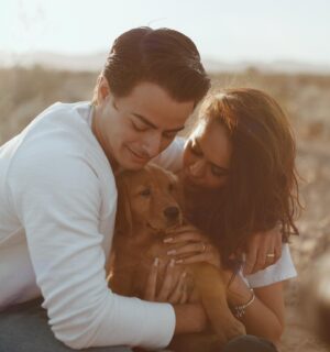 Marybeth Havens Instagram - Welcome to our family!!! 🐶

Roxie: @roxieroothegolden Photography: @abovethewildflowers & @gabyscheerphoto 
Nails: @_nails_by_alicia 
Lashes: @thelashloungehendersondistrict