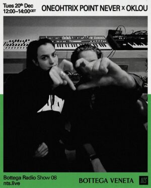 Marylou Mayniel Instagram - sat down in opn’s studio in new york to build this little mix together and he said to me « nice tastes » little did he knew what ive been LISTENING TO FOR THE PAST 10 YEARS lol

Tune in tomorrow 20th december 
12 - 14 CET 

thanks @bottegavenetaworld @nts_radio for the invitation and @eccopn for being a very nice person 🧌 enjoy xx