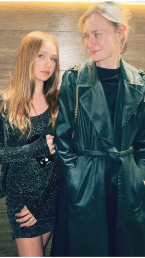 Masha Mashkova Instagram - My daughter is 12 today🤍
Recently Alexandra found my dress and became obsessed with it… The same way I was when my dad brought me this insanely sparkling outfit straight from Hollywood. I was 12 at that time too and did my best to wear it non-stop in cold Russia during not that sparky 90s… Life is mind blowing… I have no recollection of how I was able to keep it with me for 27 years with constant traveling.
The dress is back to LA where it was born. 
Alexandra was born in LA too, by the way:) Спасибо, Сашка! @sachaseberg!🤍
My dear Шнурочек, remember: love is the source, the question and the answer. Я тебя очень очень очень люблю. Мама.