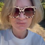 Masha Mashkova Instagram - Some news from my new life: 1. Dyed my hair blond(mandatory for a new life!!!) 2. Joined my husband and daughters-became an American Citizen. Now I can vote and serve on a jury. 3. Changed my name(used to be Mariia Vladimirovna Mashkova), from now on-а new person: Masha Mashkova🫣🤣 4. My American Series debut and American movie debut are coming up. Nervous and exited simultaneously. 5. My one woman show(in Russian) Nadezdiny @nadezhdiny is coming to LA. 12/21/23🤍 Need to balance past and future to feel better in NOW. Tickets are on sale. Link in BIO. 6. Спасибо моей боевой подруге-тачке Надедьке за то, что со мной в горе и в радости, в богатстве и бедности. Yours. MASHA MASHKOVA.