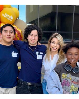 Masiela Lusha Instagram - Absolutely adored sharing the day with @thelamission family. The Los Angeles Mission lifts families by offering mentorship, guidance, courses, and compassion. With over 400,000 meals served annually, The Mission remains a beacon for our city. Happy Thanksgiving ❤️