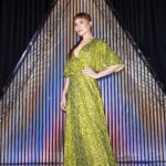 Matilda Blanco Instagram – Festejar y festejar!
Fiesta @revistagenteok 🌈
Vestidazo @adrianbrownofficial 
Color Hair @cerininet