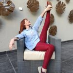Matilda Blanco Instagram - La mañana comienza con momento streching con look de @ozyc_arg 💛🧘🏽‍♀️ Sin perderme el increíble desayuno en el @konkebuenosaireshotel ☕️🥐🍞🍓 Fotos y 🎥 @solerubio 🍒 Gracias @soyloregentile 🍇