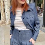Matilda Blanco Instagram - Denim, OverSize, Rayas, Hombreras, Stars, Fotos, Video Todo el look @allo_martinez Pelo @cerininet 🎥 @solerubio