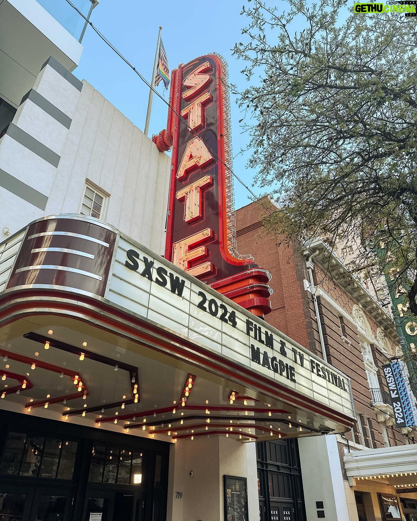 Matilda Lutz Instagram - It's been so overwhelming getting to share the premiere of MAGPIE with @samyates2020 @daisyridley #shazadlatif #tombateman #katesolomon and the audience at @sxsw ! The energy in the theatre was something I will not forget. So proud to be part of this project, thank you to everyone who was involved in the creation of this beautiful film. It takes a village! Grazie @selinbursalioglu 🖤 Thank you @amystrozzi @miasantiagohair for making me feel at my best and thank you @martinperrylutz my brother and best friend for always supporting me. Now that press is over I can go back to my favorite outfit, swipe to last picture if you're curious !