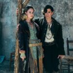 Matilda Lutz Instagram – Myself and quel brigante di mio marito 💙💜 @giulioberanek #BRIGANTI #outsoon 📷 @francesco_berardinelli
