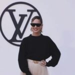 Matilda Lutz Instagram - Meravigliosa sfilata di @louisvuitton a Park Güell... grazie @nicolasghesquiere , I feel so lucky! 🧡
