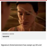 Matilda Lutz Instagram – News from #Cannes2024 • ‘Magpie’ files to @signatureentertainmentuk. Read more on @screendaily.