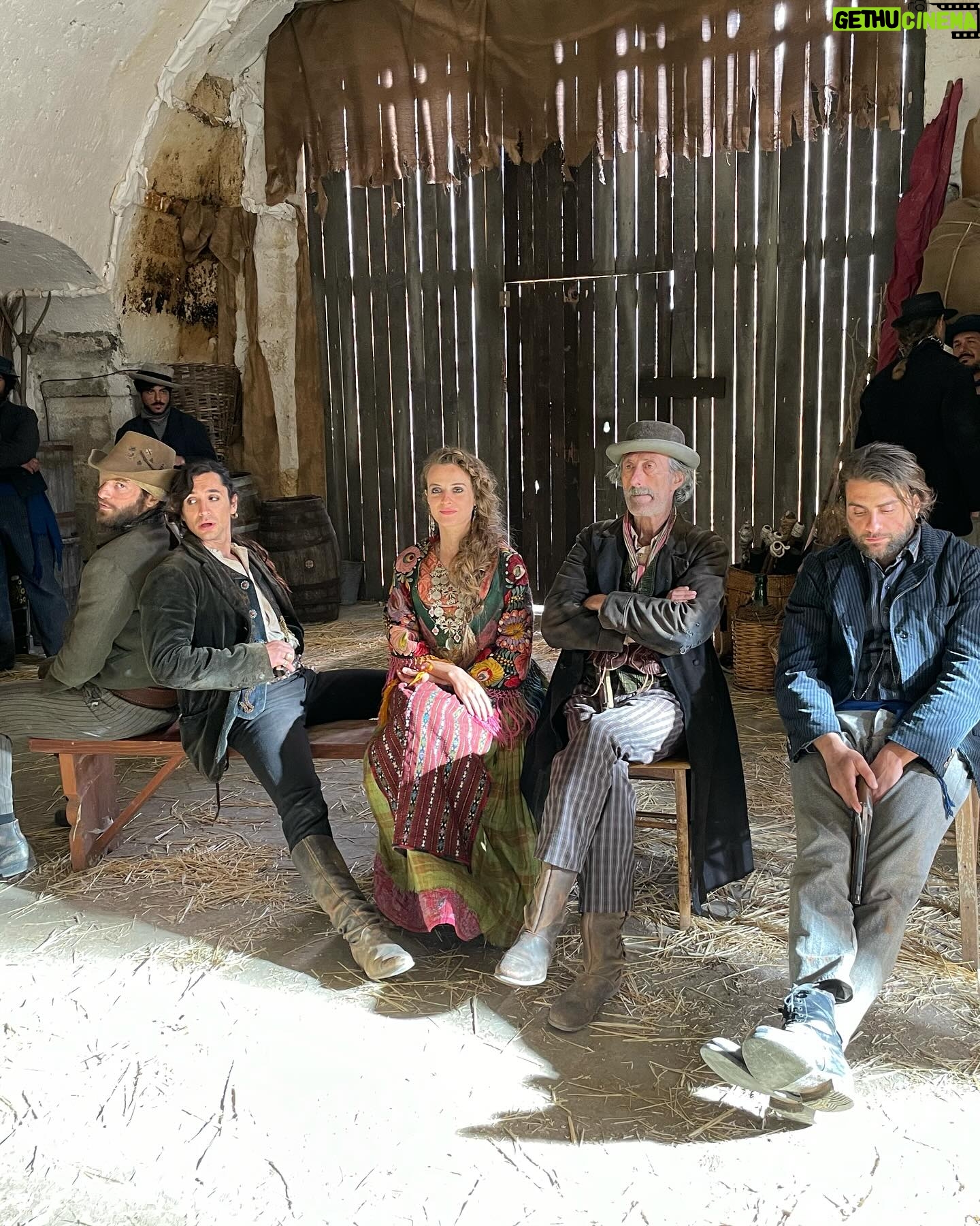 Matilda Lutz Instagram - Briganti behind the scenes . I cannot wait for you guys to watch what an incredible group of people can do!