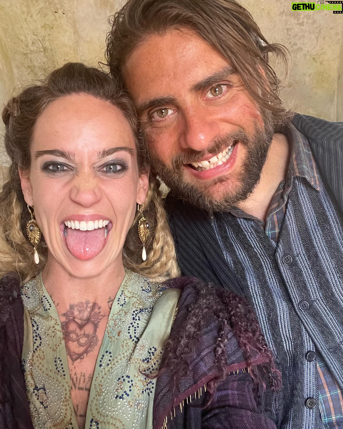 Matilda Lutz Instagram - Briganti behind the scenes . I cannot wait for you guys to watch what an incredible group of people can do!