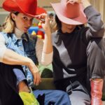 Matilde Breyner Instagram - Num fim-de-semana de Páscoa com crianças, as crianças somos “nozis” 😂🐣🤠 Happy Western at @independente.comporta 🌵