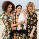 Matilde Breyner Instagram - Ontem a darmos as boas vindas à Primavera, num dia que mais parecia Verão. Foi a primeira vez da Mia na praia e logo na praia onde eu cresci. Há dias muito especiais ☀️ Thank you @marcelambl & @fashionclinic.world for a fantastic time celebrating springtime with @ladoublej at @jncquoibeachclub