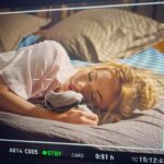 Maud Baecker Instagram – Fin de la 11 ème semaine … 🎬💕Douce nuit 💖 #lamourpresqueparfait @pascale_pouzadoux 💝