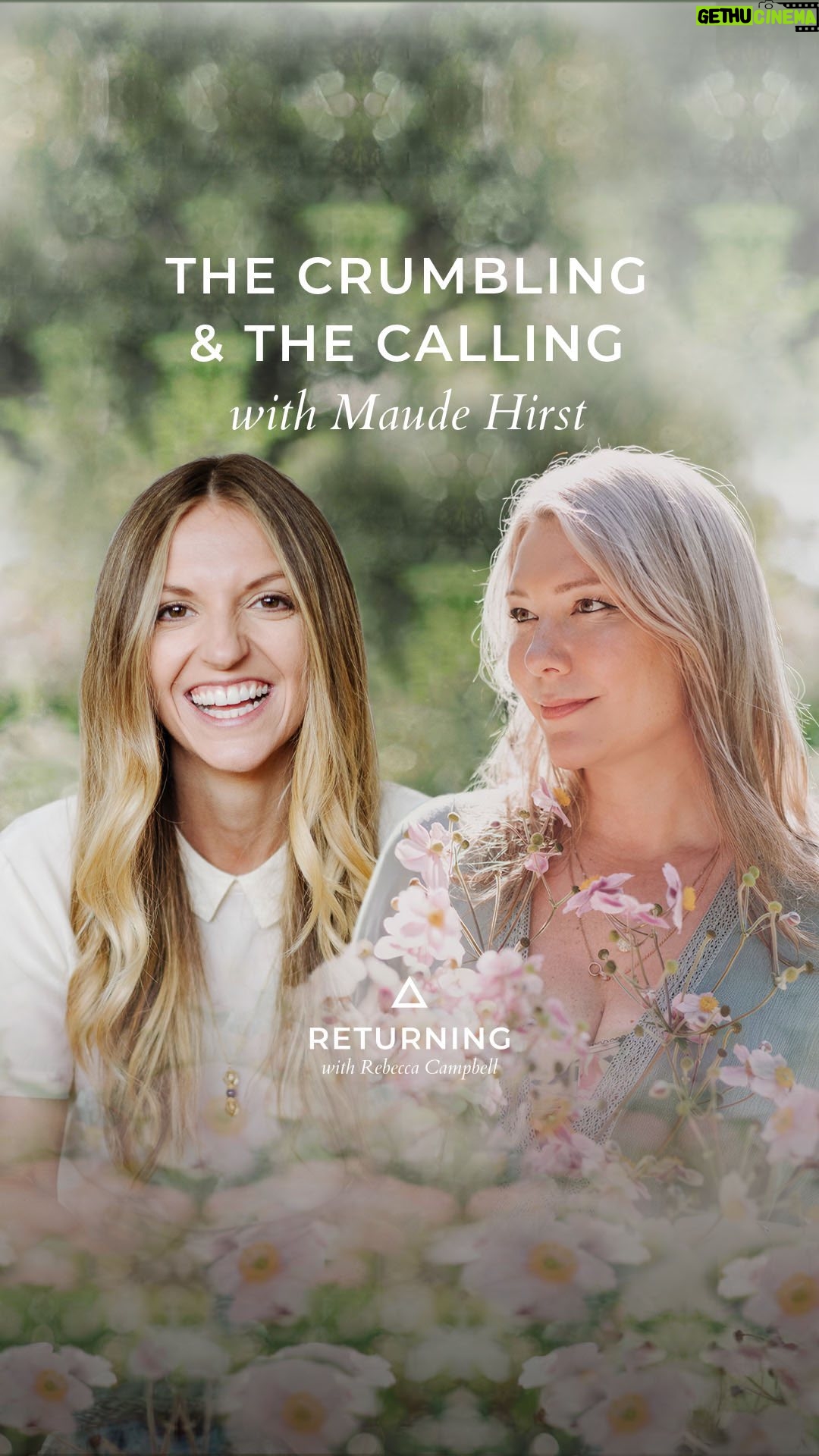 Maude Hirst Instagram - “Don’t be afraid of the black hole. The kindest thing you can do for yourself is to just let it fall away. The quicker you do that, the quicker you start to rebuild.” Loved this conversation on Returning Podcast with @maudehirst on what to do when life falls apart and the opportunity of rock bottoms ❤️🔥❤️🔥❤️🔥 Actress in the popular historical drama series, Vikings, her story stretches way beyond our TV screens. Like so many of us, Maude’s life was transformed by hitting rock bottom. When many key parts of her life came crumbling down all at once, Maude found solace and purpose in mindfulness, meditation, and yoga, her learnings of which she now shares through her work. This conversation with Maude explores so many themes around the power of surrendering, the importance of creating space to listen deeply and be seen, and how nature can help us to attune to the multiple rhythms that life holds us in. This episode is truly a journey of rediscovery, resilience, and resonance. Listen wherever you listen to podcasts or through the link in my profile 🎙️@rebeccacampbell_author