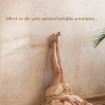 Maude Hirst Instagram - 💖WHAT TO DO WITH UNCOMFORTABLE EMOTIONS…💖 #meditation #feelcalm #inspiration #anxietyrelief #anxietysupport #tutorial #trendingreels #bekind #mindfulness #meditate