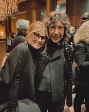 Maureen McCormick Instagram - When you meet someone that you have always loved and admired and they are just the sweetest ever! I love you Lily! Happy Bithday💗!
@lilytomlinofflcial