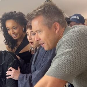 Mavournee Hazel Instagram - a peek at the moment we were shown the first trailer of NCIS: SYDNEY to celebrated the season finale tonight in the US 🇺🇸❤️ so proud of everyone who was part of creating this series, and to everyone who has watched and celebrated the show- thank you.