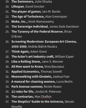 Max Reeves Instagram - [My reading list of 2022 clearly indicates that last year I spent more time with books than people. 😜 📚 Some were superb, while others comme ci, comme ça. Some I started and never finished, which makes it even worse, but those didn’t make it to this list. 
Let me know what book(s) you’d like me to review in more detail. I’m toying with the idea of messing with this concept on YouTube. Could be fun, n'est-ce pas?]

#bookstagram #bookreview #booktok #bookreviews #bookworm #bestbooks #bestbooksof2022 #bookrecommendations #bookquotes #travelblogger #actorslife #actress #georgia #batumi #fun #goodmemories #books #ilovebooks #bookstagrammer #bookaddict #booknerd