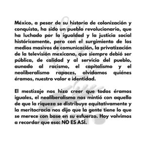 Maya Zapata Instagram - @poderprieto_mx se despide con tristeza, pero con la certeza de que la retirada sumará más que la permanencia. No dejaremos de luchar, sólo cambiaremos de lugar y de estrategia. Seguimos creyendo que necesitamos construir puentes de reconciliación, con espacios de reflexión y confrontación, pero sin punitivismos, ni linchamientos. 

Gracias a todos los que creyeron junto a nosotros que vencer a Goliat era posible. No lo logramos. Pero esta historia aún no tiene escrito un final.
 
Con amor a todas, todos y todes,
Poder Prieto.