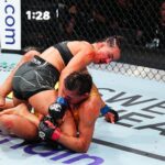 Maycee Barber Instagram - No off-seasons in the @ufc 🥊🤝🏼 The work never stops and neither do I 👏🏼 #mma #ufc #thefuture