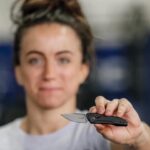 Maycee Barber Instagram - Choose your fighter. 🥊🗡️ @kershawknives
