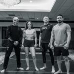 Maycee Barber Instagram - It takes a team 🤍🖤 #mma #ufc #thefuture