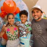 Mayella Lloclla Instagram - Ayer cumplió 13 años mi pequeño @gaelvasquezlloclla y por su cumpleaños quiso que sus amigos y primo sintieran lo que él siente cuando está en el mar surfeando 🏄🏻 felicidad, adrenalina y amor al mar . Gracias a todos por sus bonitos mensajes y por llenar el corazón de Gael de mucha felicidad. Te amamos hijo , a seguir creciendo como persona , siempre te apoyaremos en todo lo que te propongas hacer. ❤️‍🔥🫶🏼 Gracias a los profesores de @high_tide_peru_surf_school 🏄🏻‍♀️🌊☀️😎 #surf #surfing #mar #beach #playa #olas #naturaleza #familia #hijo #amor #Gaelvasquez #MayellaLloclla #cumpleaños #happybirthday #surfneverstops