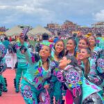 Mayella Lloclla Instagram - Blog de mi día nro 1 en la Fiesta de la Virgen de La Candelaria , con @skyperu 💜💚 para los que quieran ir el próximo año se celebra del 1 al 14 de febrero. * Es recomendable comprar tu pasaje y separar hospedaje con anticipación. * Debes ir preparado para la altura: Puno se encuentra a más de 3 800 m s. n. m. * Prueba el chupe de quinua y la famosa trucha, frita o en cebiche. Mi outfit de @cora.hechoamano Make up @juliocesarneyra1 #Puno #Modobicentenario #fiestadelavirgendelacandelaria #perú #peru #latam #visitperu #lacandelaria2024