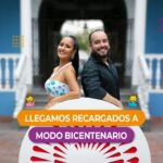 Mayella Lloclla Instagram - ⚡️ ¡Recargadísimos! 💁🏻‍♀️💁🏻‍♂️ La temporada 2024 de #ModoBicentenario llega cargada de buena vibra con estos talentazos: la carismática @mayellalloclla y el multifacético @juniorsilvaof. ¡Nos vemos el sábado, a las 11:00 a. m.! #BicentenarioPerú2024 🇵🇪